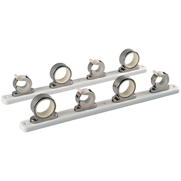 Taco Metals Stainless Steel Rod Hanger Rack, PK 4 F16-2752-1